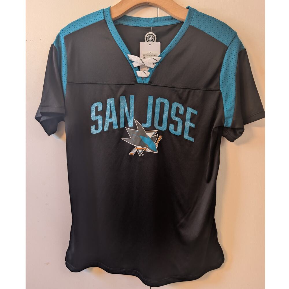 NHL San Jose Sharks Women's Fashion Jersey | Medium